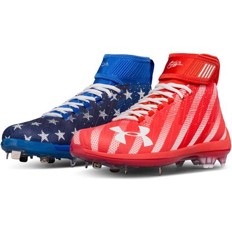 under armour red white and blue